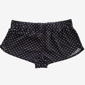 Calvin Klein Black and White CK Logo Pajama Shorts Size XL